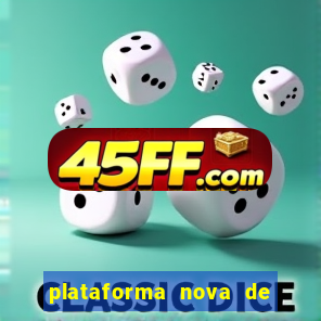 plataforma nova de jogos de aposta